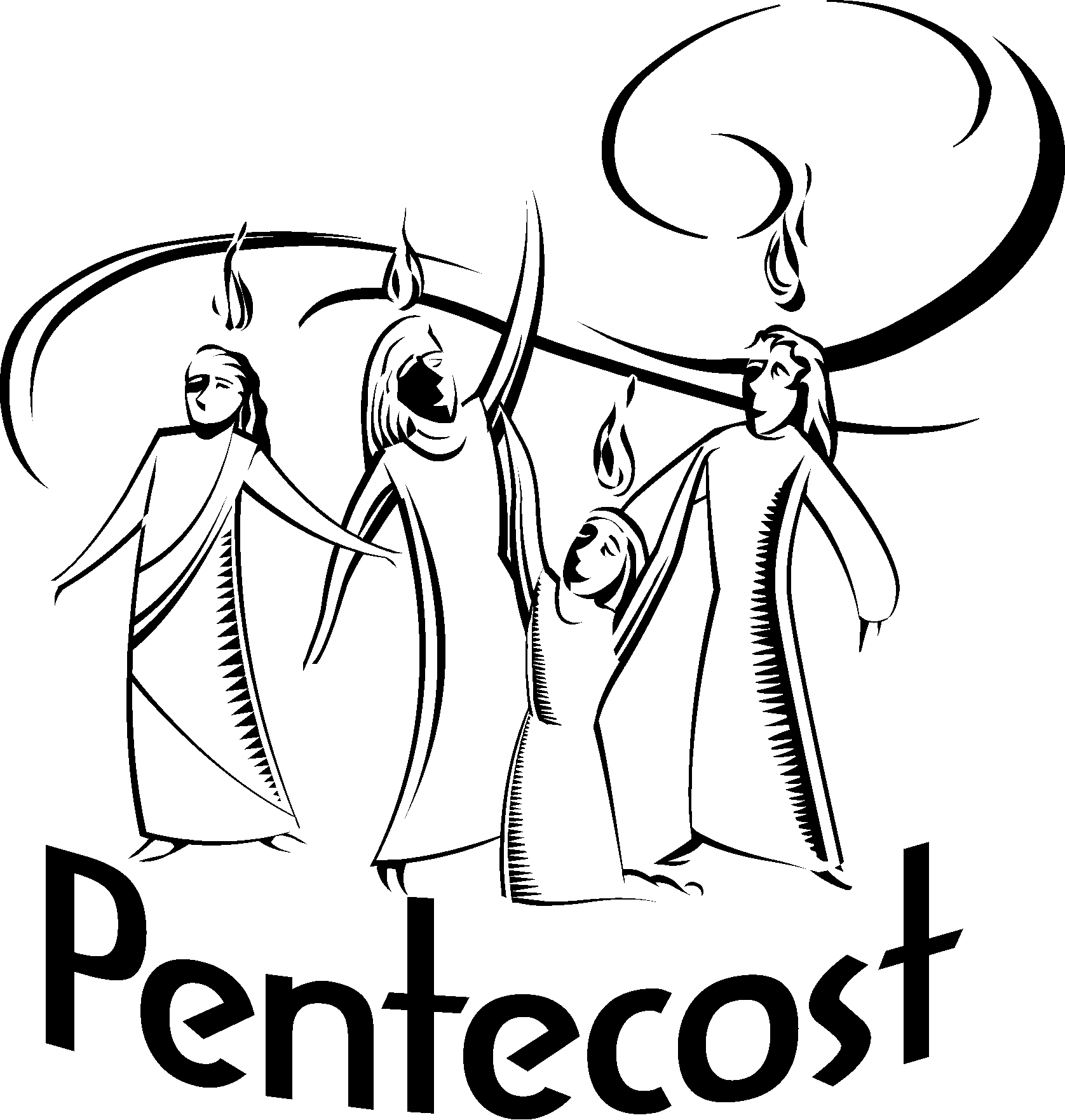 1676x1763 Pentecost Bloor Lansdowne Christian Fellowship Blcf Church - Pentecost Sketch