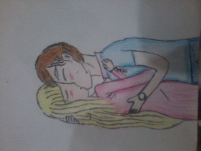 670x503 How To Draw People Kissing (With Pictures) - People Kissing Sketch