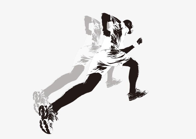 650x461 People Running, Character, Sketch, Poster Png And Psd File For - People Running Sketch