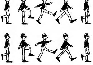 300x210 Drawings Of People Running Vector Hand Drawn Active People Sketch - People Running Sketch