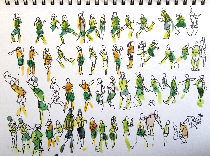 800x592 People Sketch Away Travels With My Sketchbook - People Sketches