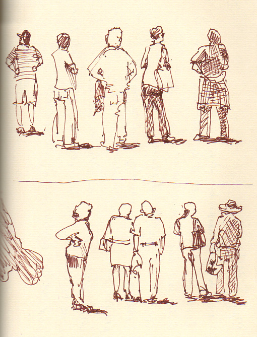 510x669 Robin Cheers - People Sketches