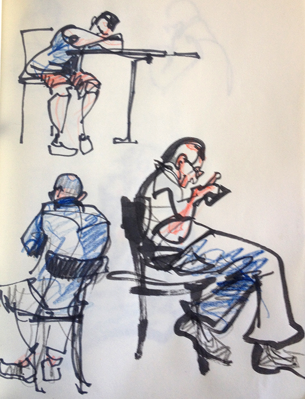612x800 Easy People Sketching Sketch Away Travels With My Sketchbook - People Sketches