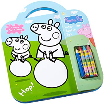 355x354 Anker Peppa Pig Sketch Set (Large) Amazon.co.uk Toys Amp Games - Peppa Pig Sketch