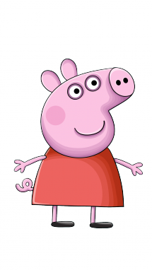 215x382 How To Draw Peppa Pig, Cartoons, Easy Step By Step Drawing Tutorial - Peppa Sketch