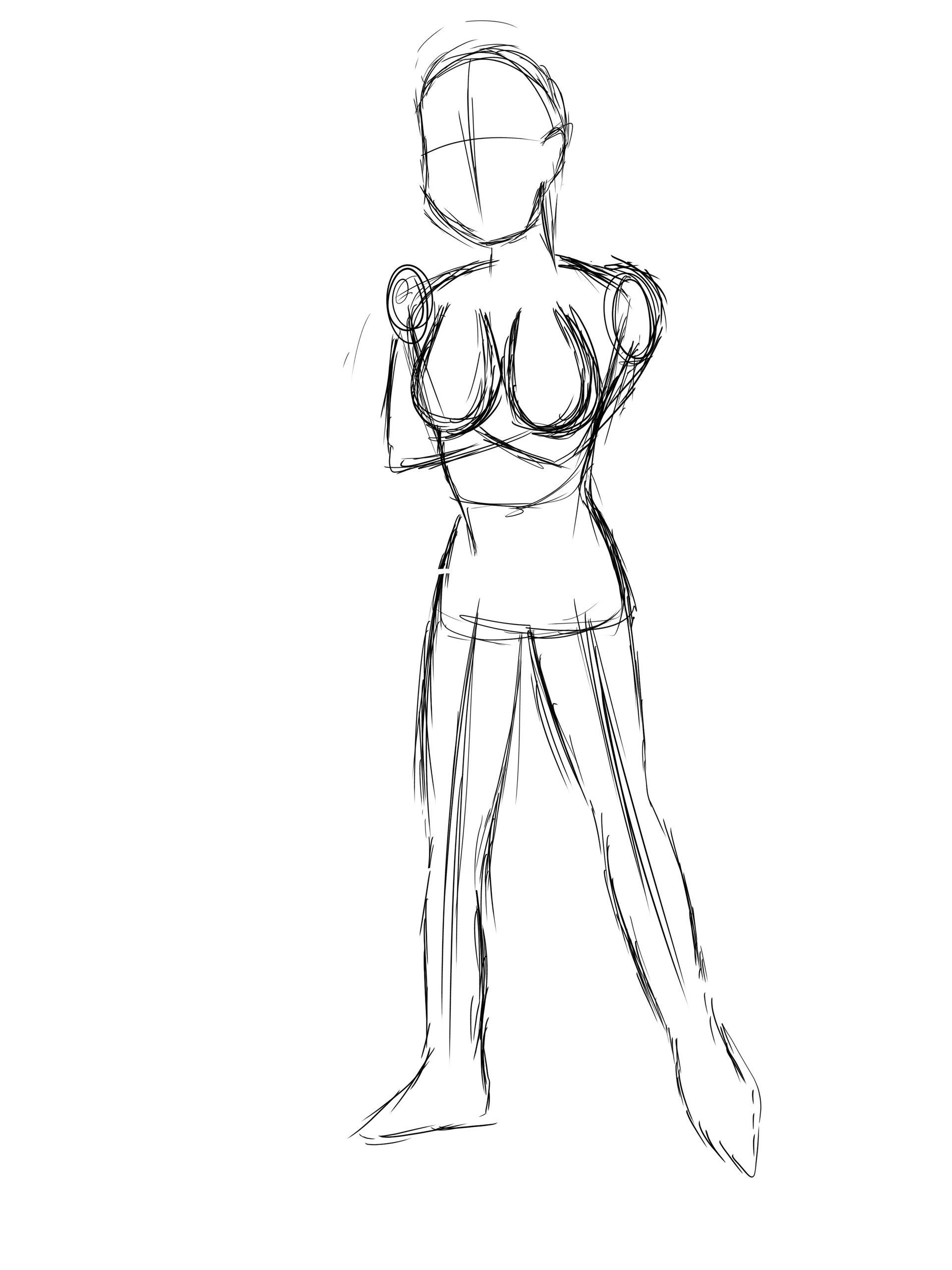 1920x2560 Artstation - Peppa Sketch