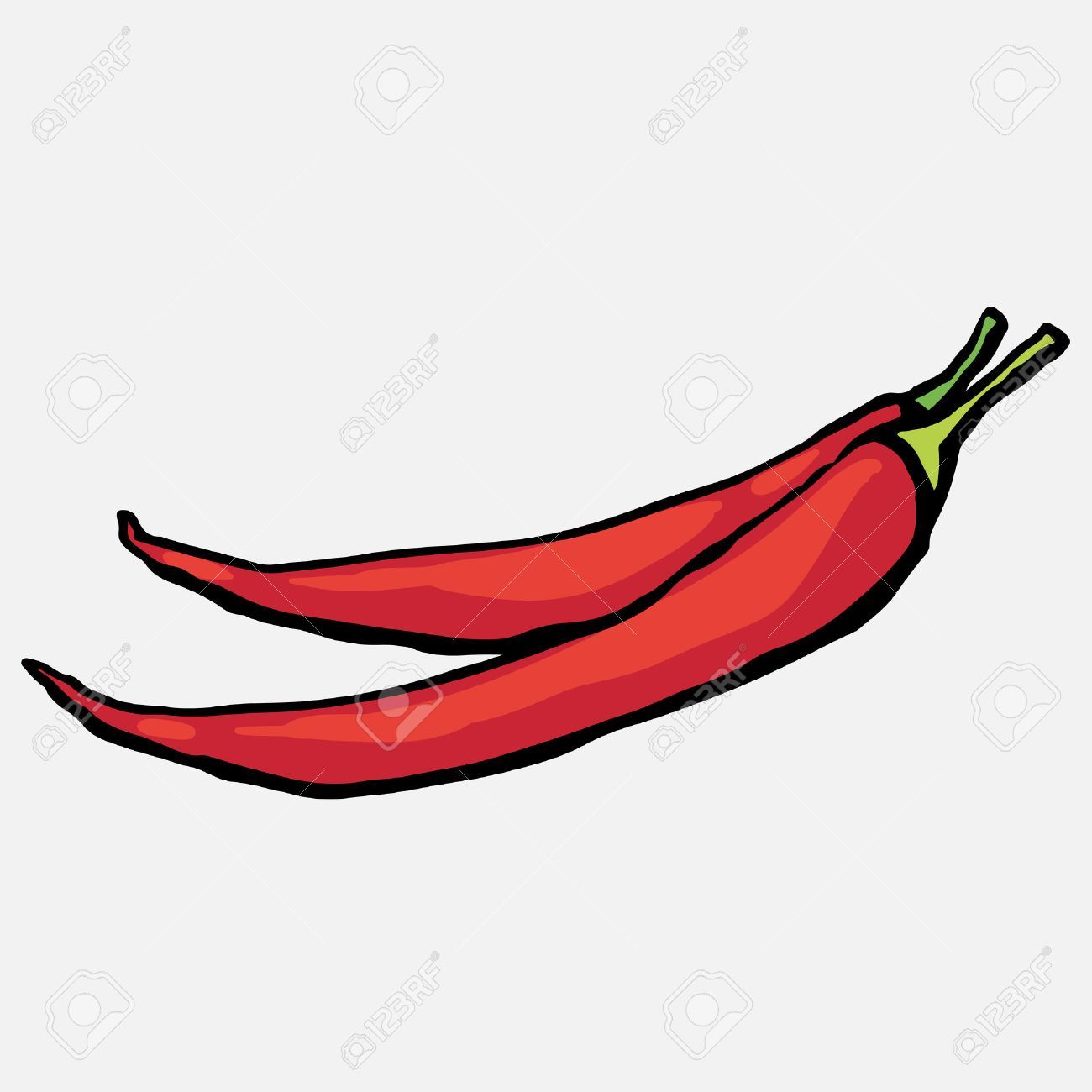 1300x1300 Image Result For Chili Pepper Sketch Rosalyn - Pepper Sketch