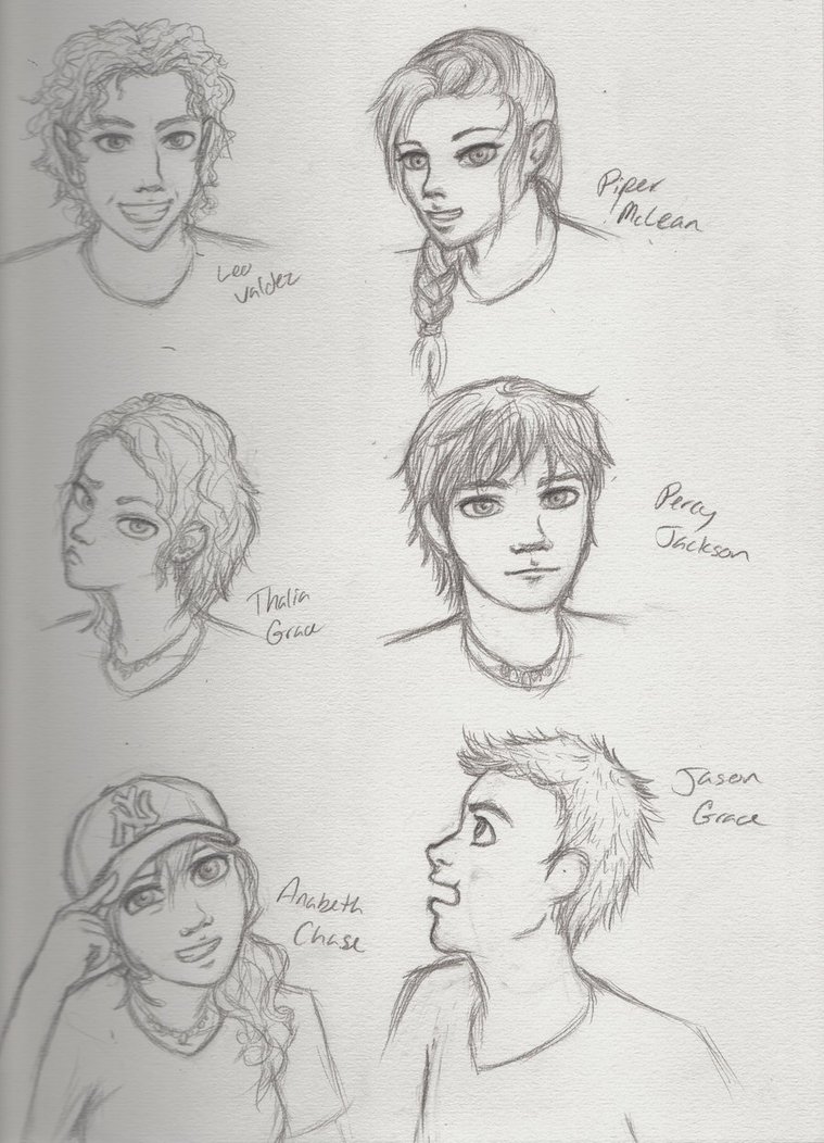 759x1052 Percy Jackson Ato Character Sketch Dump By Midnightwriter16 On - Percy Jackson Sketch