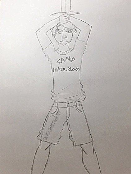 422x563 Percy Jackson Sketch Art Amino - Percy Jackson Sketch