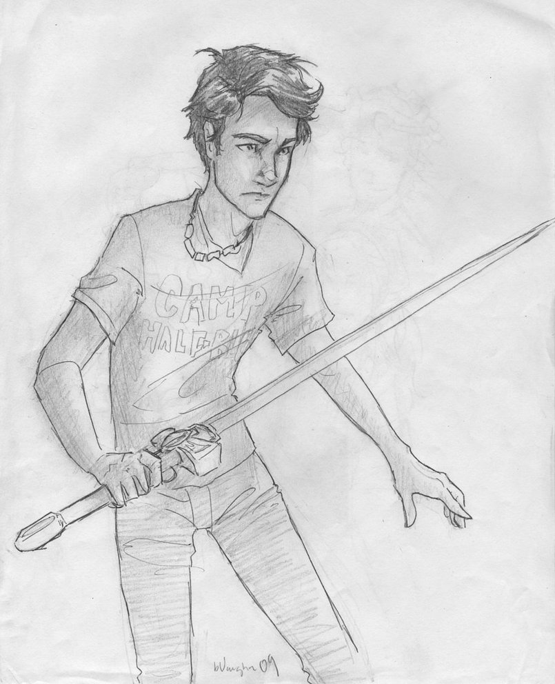 805x992 Percy Jackson By Burdge - Percy Jackson Sketch