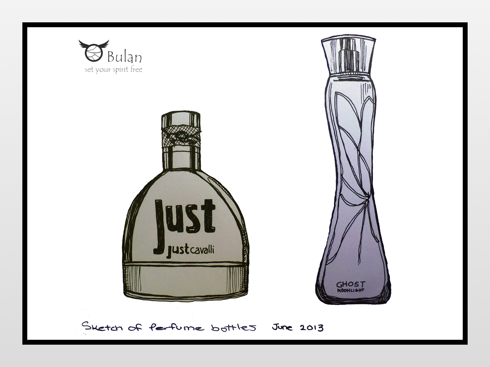 1600x1200 Sketch Of The Day No 44 Perfume Bottles (Part 2) - Perfume Bottle Sketch