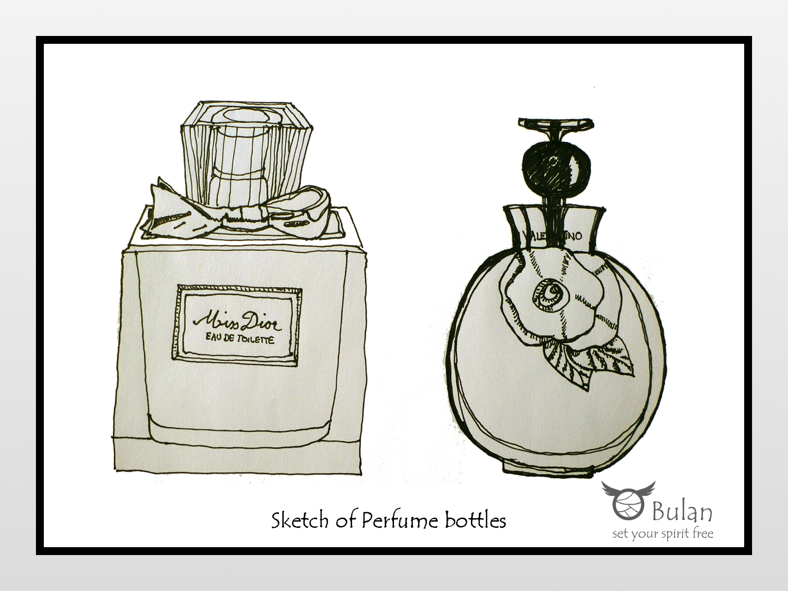 1600x1200 Sketch Of The Day No 47 Perfume Bottles (Part 5) - Perfume Sketch