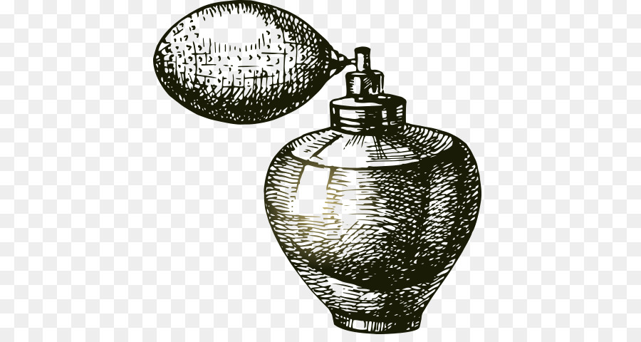 900x480 Cosmetics Drawing Mirror Sketch - Perfume Sketch