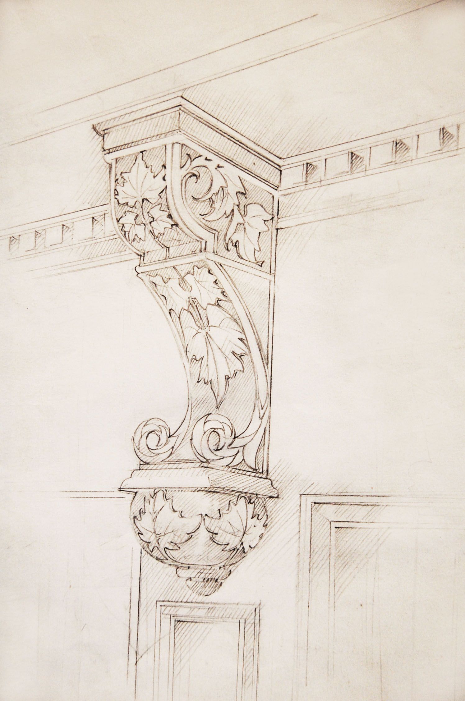 1496x2256 Large Period Moulding Sketch Home Style Moldings - Period Sketch