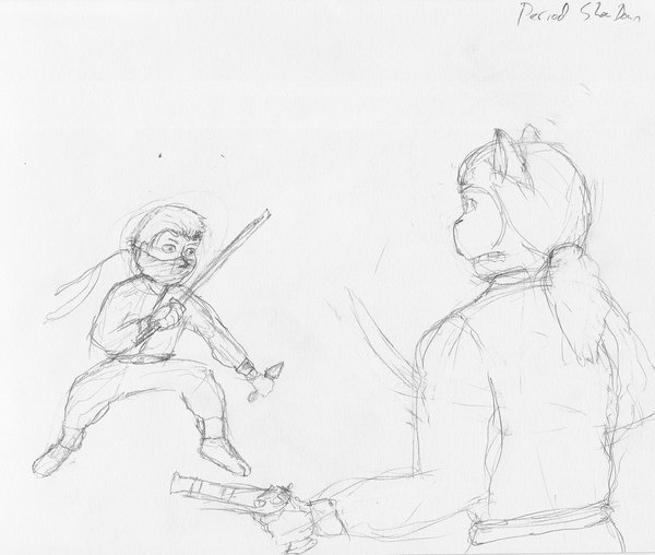600x508 Period Battle Sketch By Jeremywhite - Period Sketch