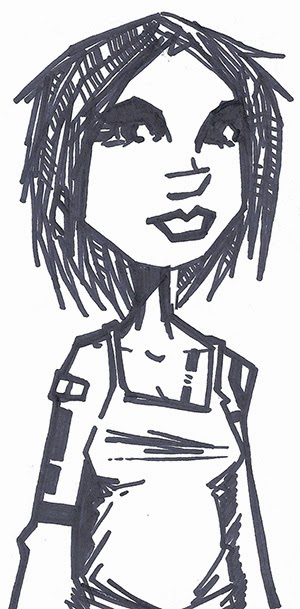 300x609 A Pen A Day Pen 136 Infinity Permanent Marker - Permanent Marker Sketch