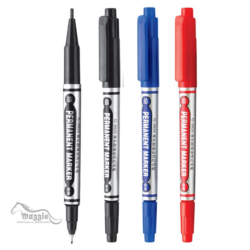 800x800 Pcslot Red Blue Black Fine Point And Extra Fine Point - Permanent Marker Sketch