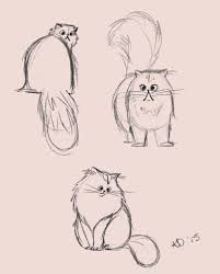 201x250 Resultado De Imagen Para Drawings Of Persian Cats - Persian Cat Sketch