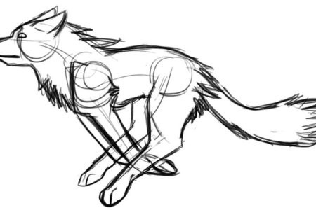 450x300 How To Draw A Person Running Someone Running Drawing - Person Running Sketch