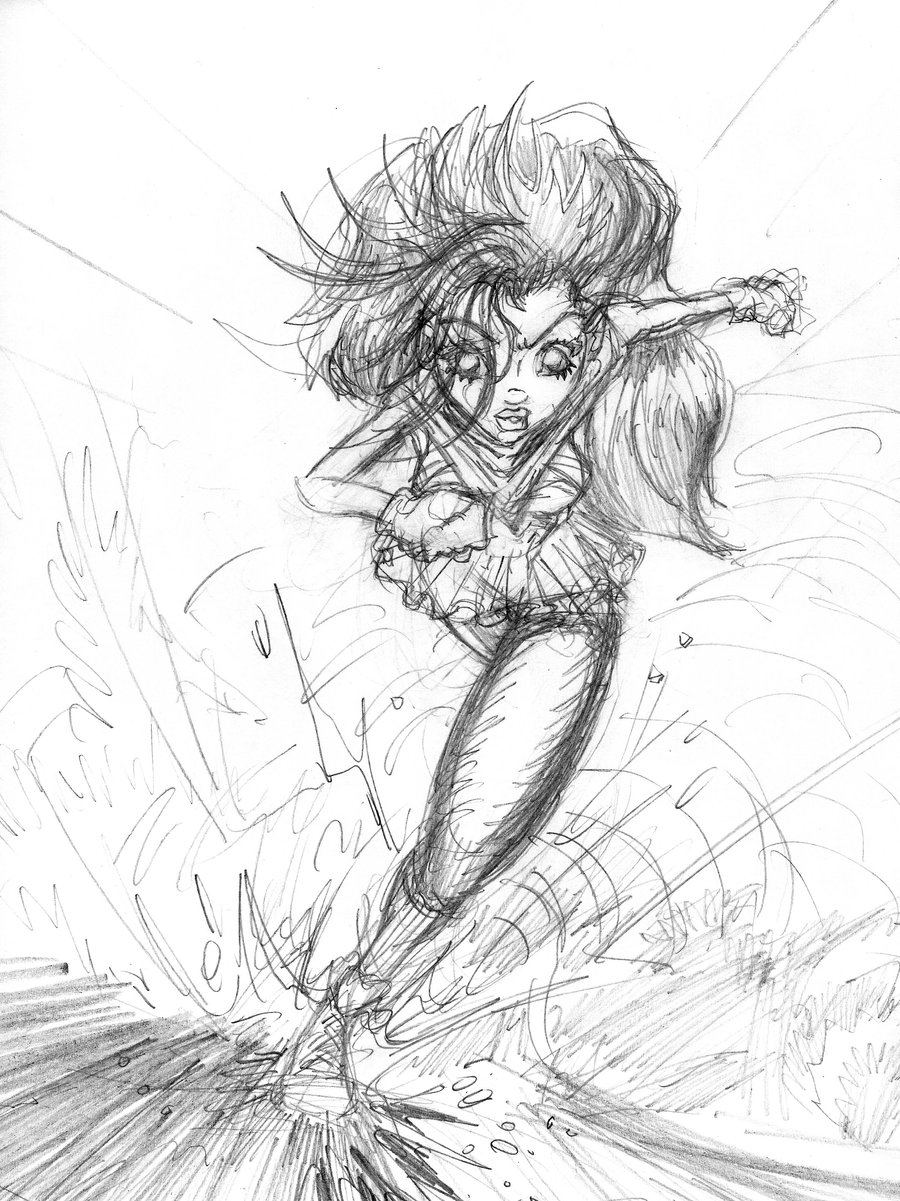 900x1201 Sketch Running Hotaru By Artofsapo - Person Running Sketch