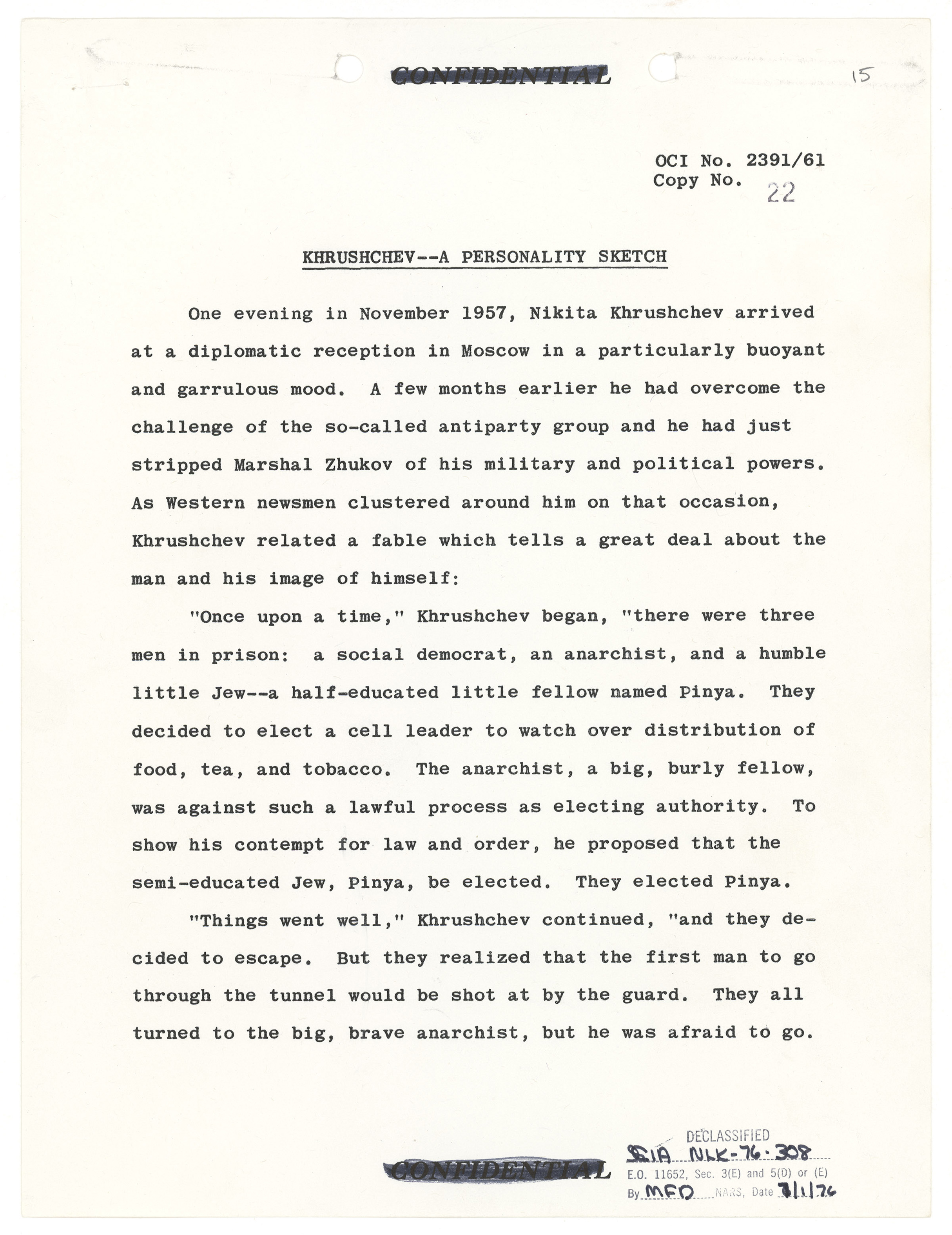 2429x3150 Khrushchev - Personality Sketch