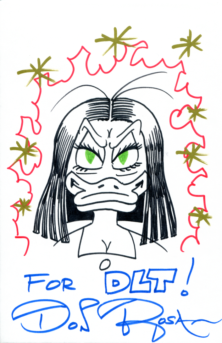 706x1092 Magida De Spell, Personalized Sketch By Don Rosa By Dltoon On - Personalized Sketch