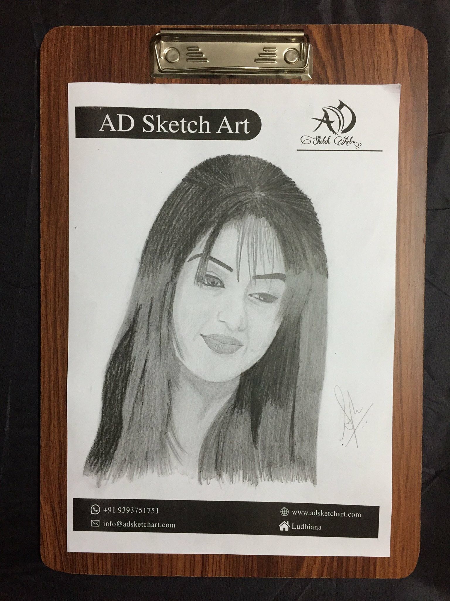 1536x2048 Molina Sodhi Contact For Personalized Sketch. Visit Www - Personalized Sketch