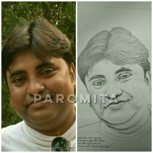 500x500 Personalized Sketching, Sketching Job Work In Hind Motor, Hooghly - Personalized Sketch
