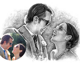 340x270 Sketch From Photo Etsy - Personalized Sketch