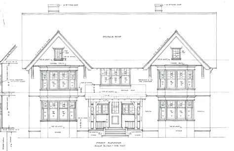 474x306 Home Drawing Modern House Drawing Perspective Floor Plans Design - Perspective House Sketch