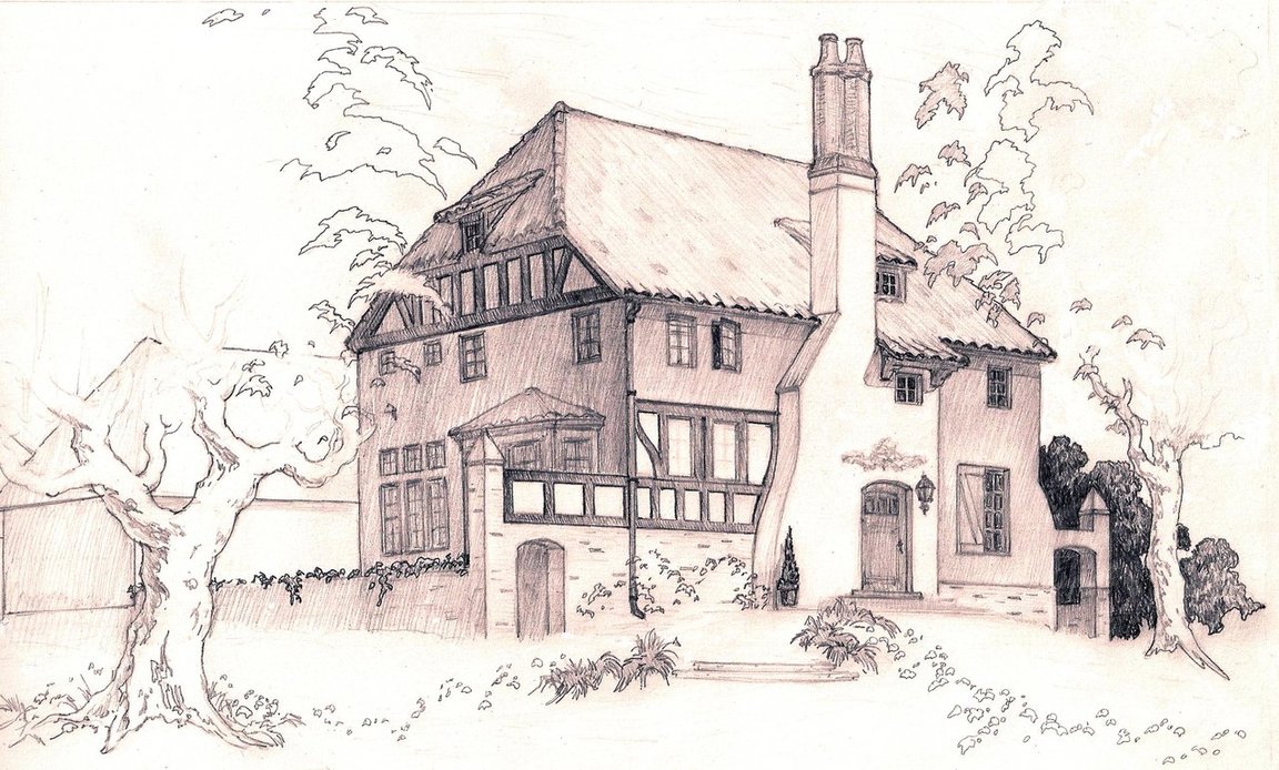 1152x694 House 325 Perspective Sketch By Built4ever - Perspective House Sketch