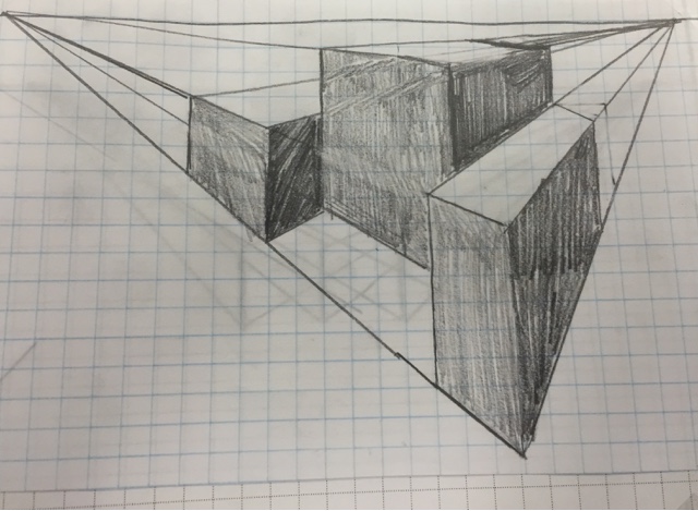 640x469 Perspective Sketching - Perspective Sketch