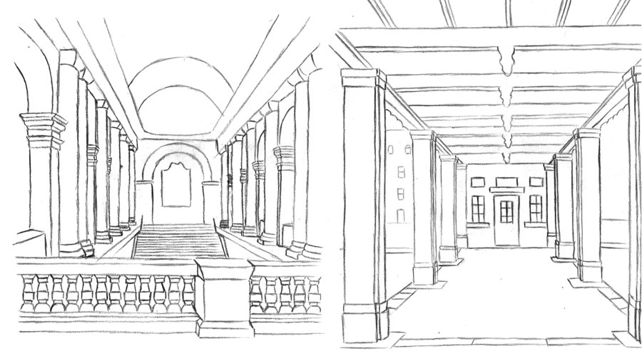 900x496 Quick Perspective Sketch By Sarah Designs - Perspective Sketch
