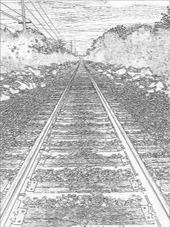 350x467 One Point Perspective Drawing Definition Amp Examples - Perspective Sketch Definition