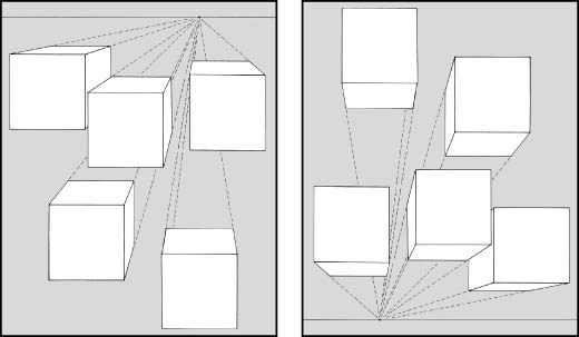 520x303 Drawing Geometric Perspective - Perspective Sketch Definition