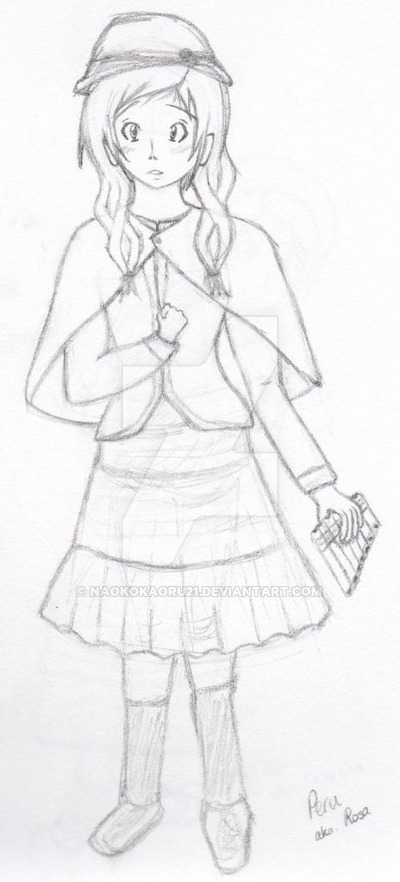 400x882 Peru Sketch By Naokokaoru21 - Peru Sketch