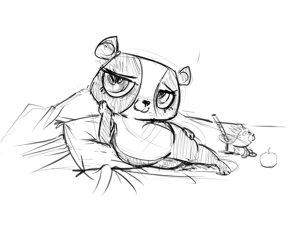 1024x768 Image - Pet Shop Sketch