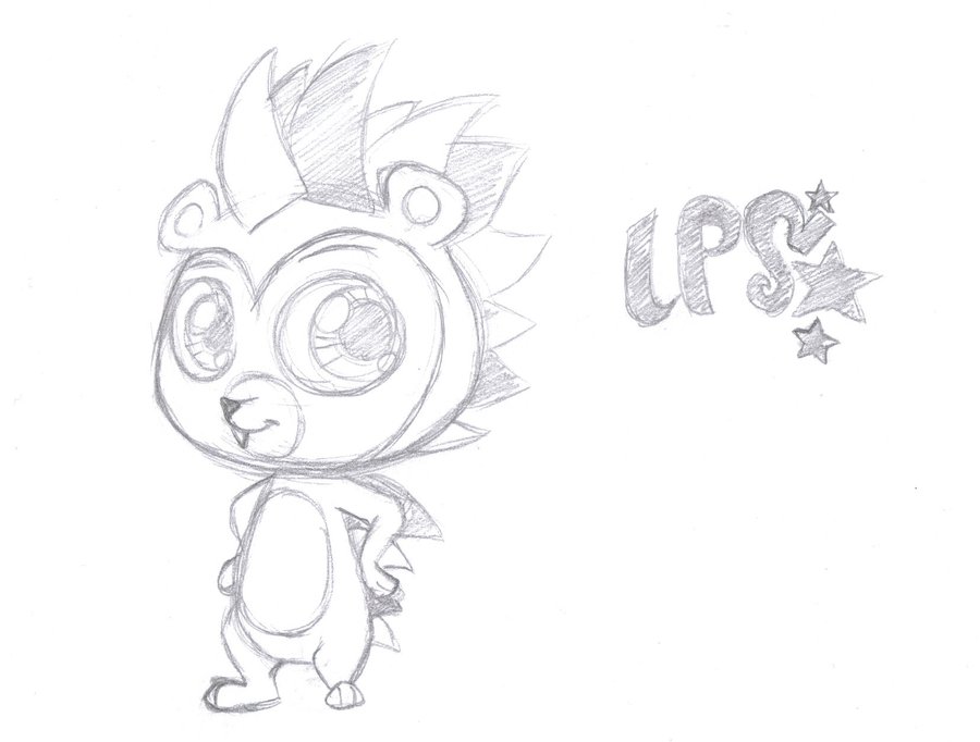 900x682 Lps - Pet Shop Sketch
