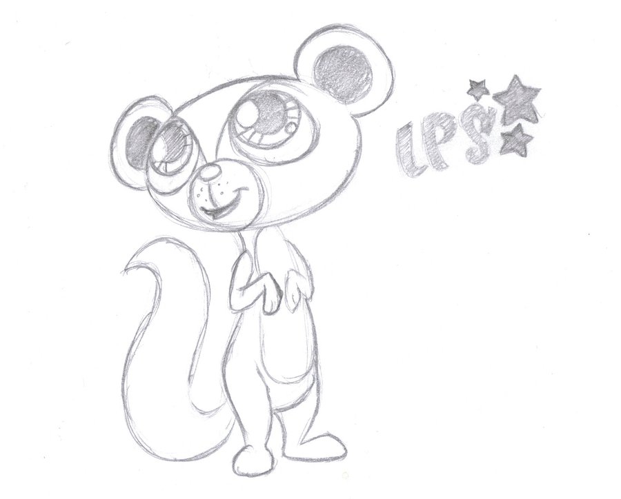 900x724 Lps - Pet Shop Sketch