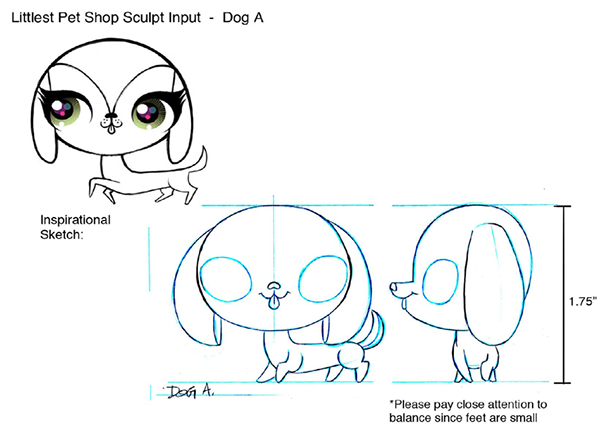600x433 Littlest Pet Shop Pets Redesign For Hasbro On Behance - Pet Shop Sketch