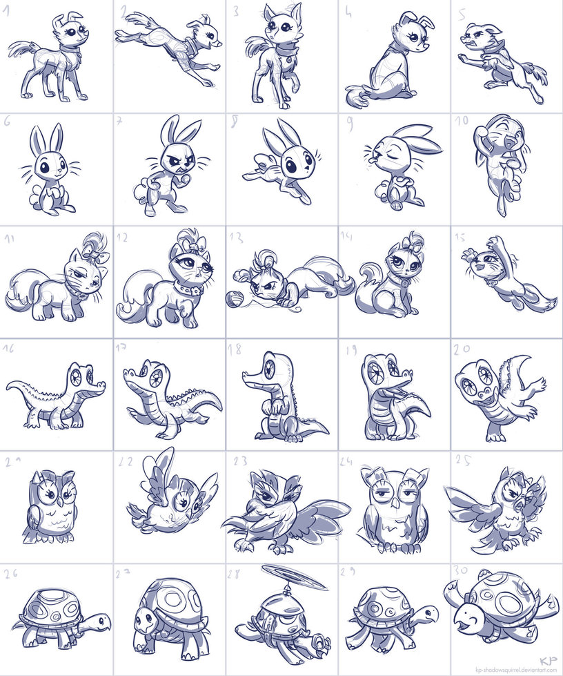816x979 Pet Sketches By Kp Shadowsquirrel - Pet Sketches
