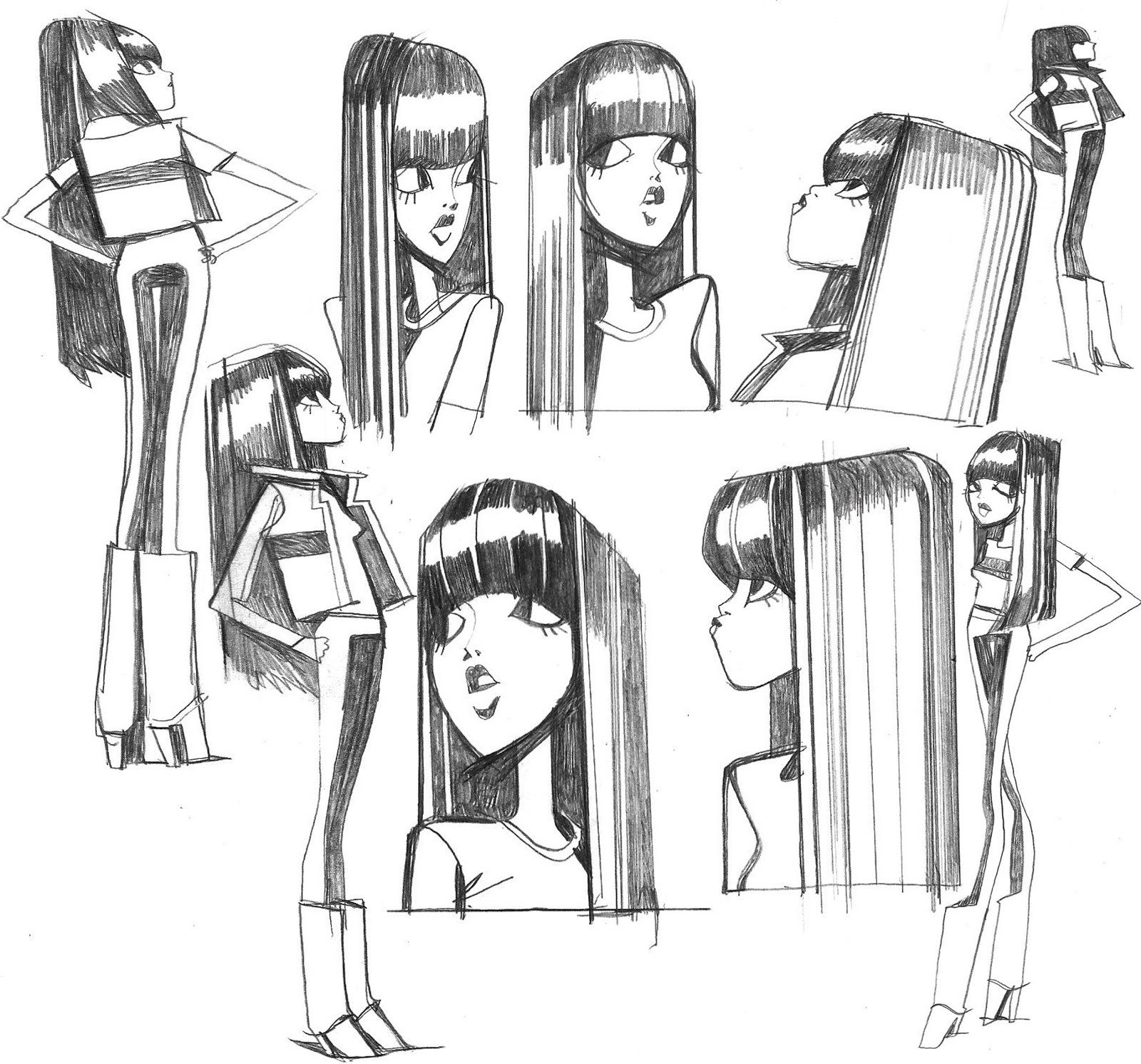 1600x1493 The Most Famous Animator No One Has Ever Heard Of (Yet) - Peter Chung Sketch