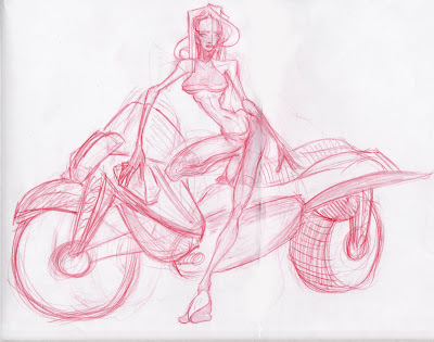 400x315 Haylbop Drawings Peter Chung Assignment - Peter Chung Sketch