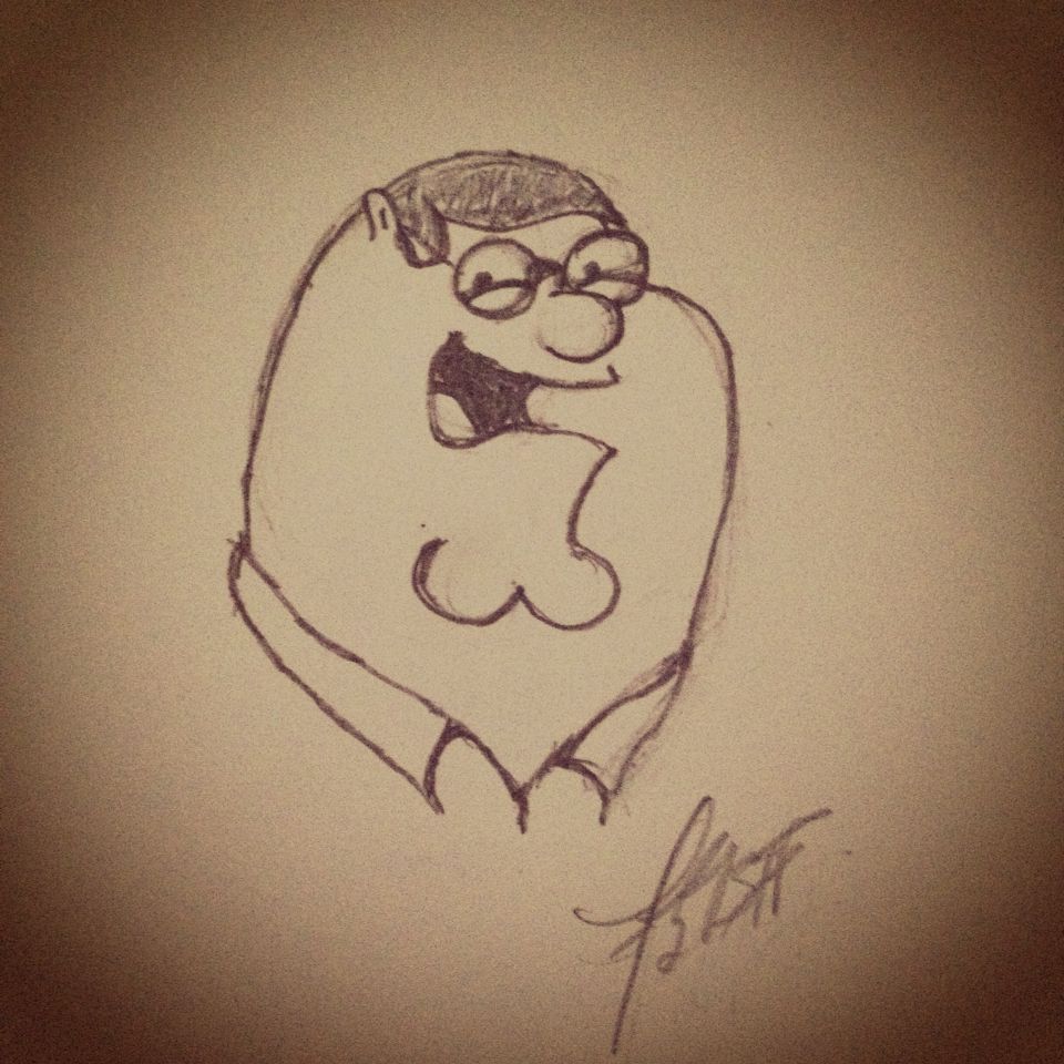 960x960 My Peter Griffin Sketch My Personal Uploads - Peter Griffin Sketch