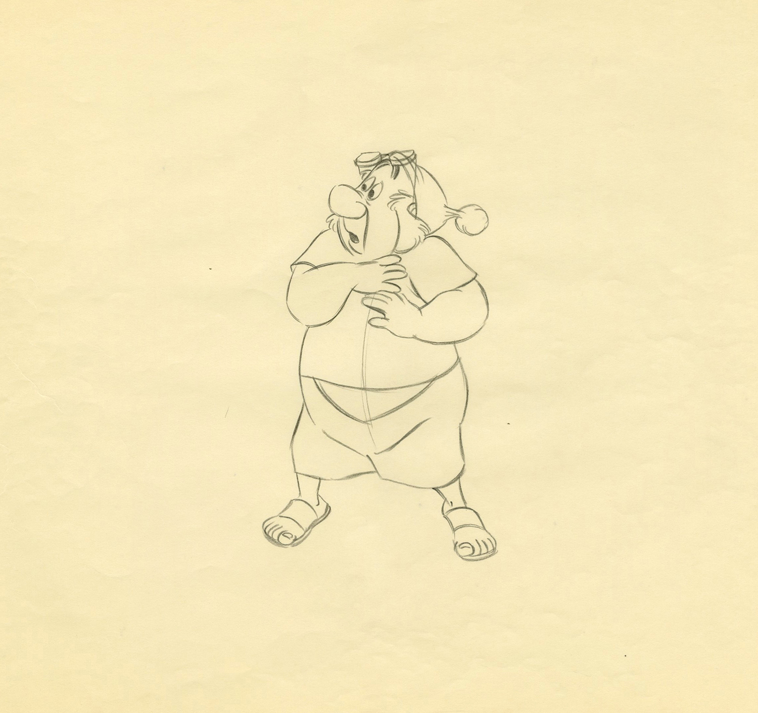 1500x1412 Peter Pan Production Drawing - Peter Pan Sketch