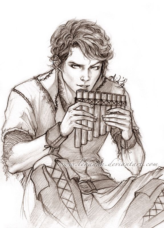576x800 Peter Pan Robbie Kay Sketch.. Once - Peter Pan Sketch