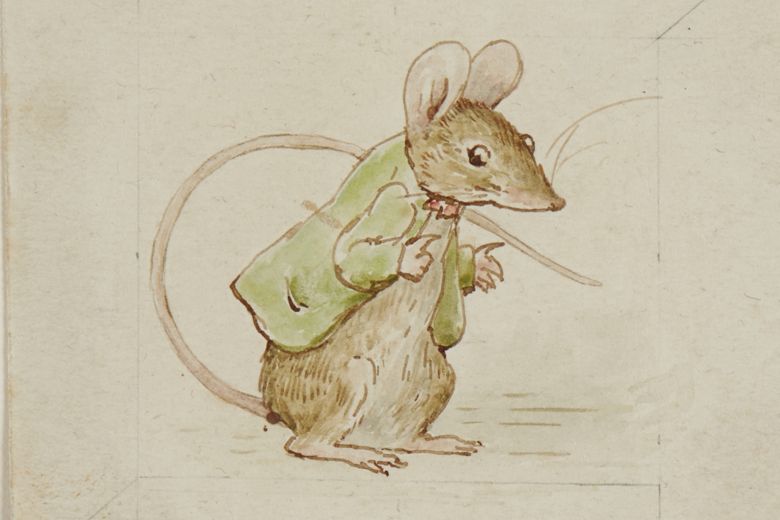 780x520 The Sale Of Peter Rabbit Thetls - Peter Rabbit Sketch