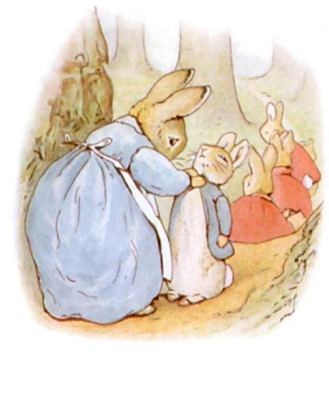 640x769 Beatrix Potter Peter Rabbit Top Illustrations By Top Artists - Peter Rabbit Sketch