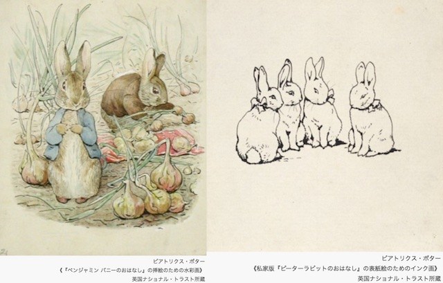 640x409 Beatrix Potter And Peter Rabbit Exhibition - Peter Rabbit Sketch
