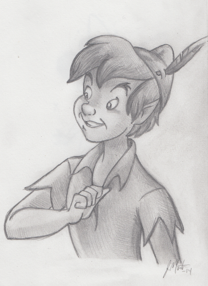 700x959 Peter Pan Sketch Weasyl - Peter Sketch